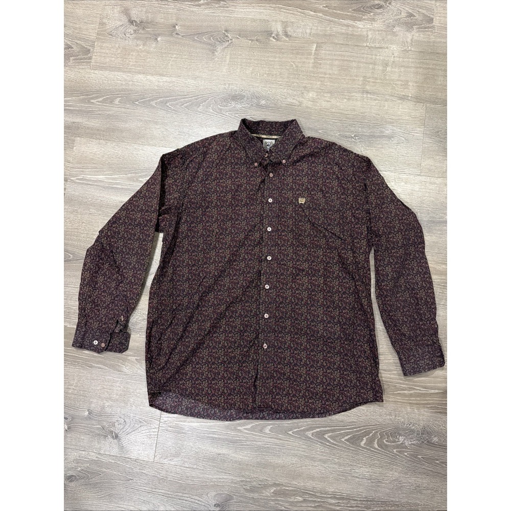 Cinch Men's Button Down Shirt Size XL